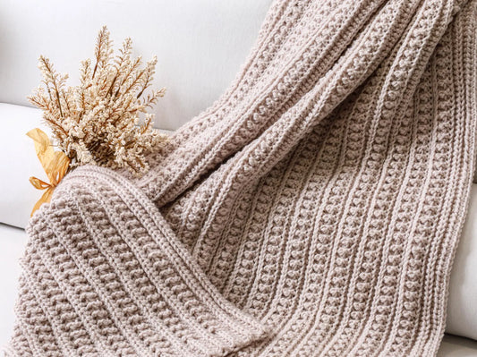 ATHENA Double Sides Blanket crochet pattern – 16 Sizes Lovey to King