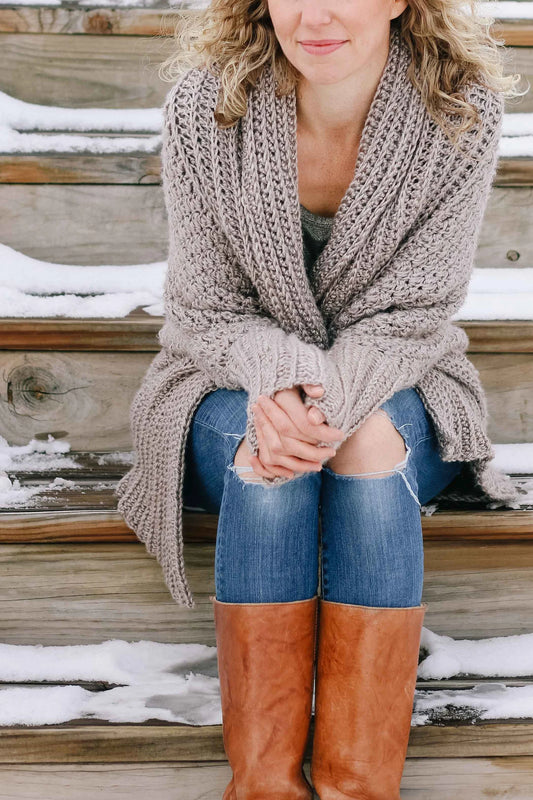 Beginner Oversized Sweater Crochet Pattern