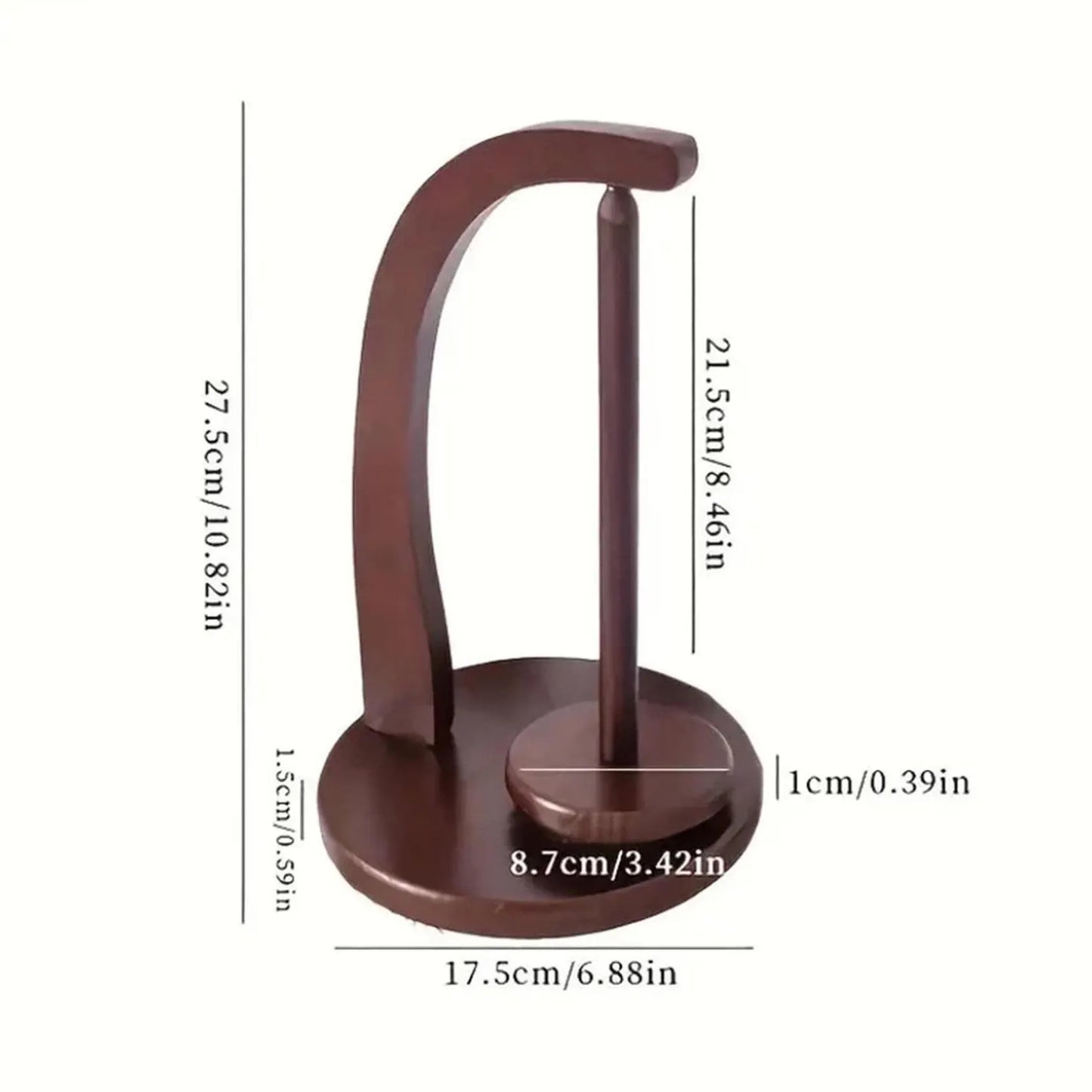 Magnetic Wooden Yarn Holder β Smooth, Tangle-Free Knitting &Crochet