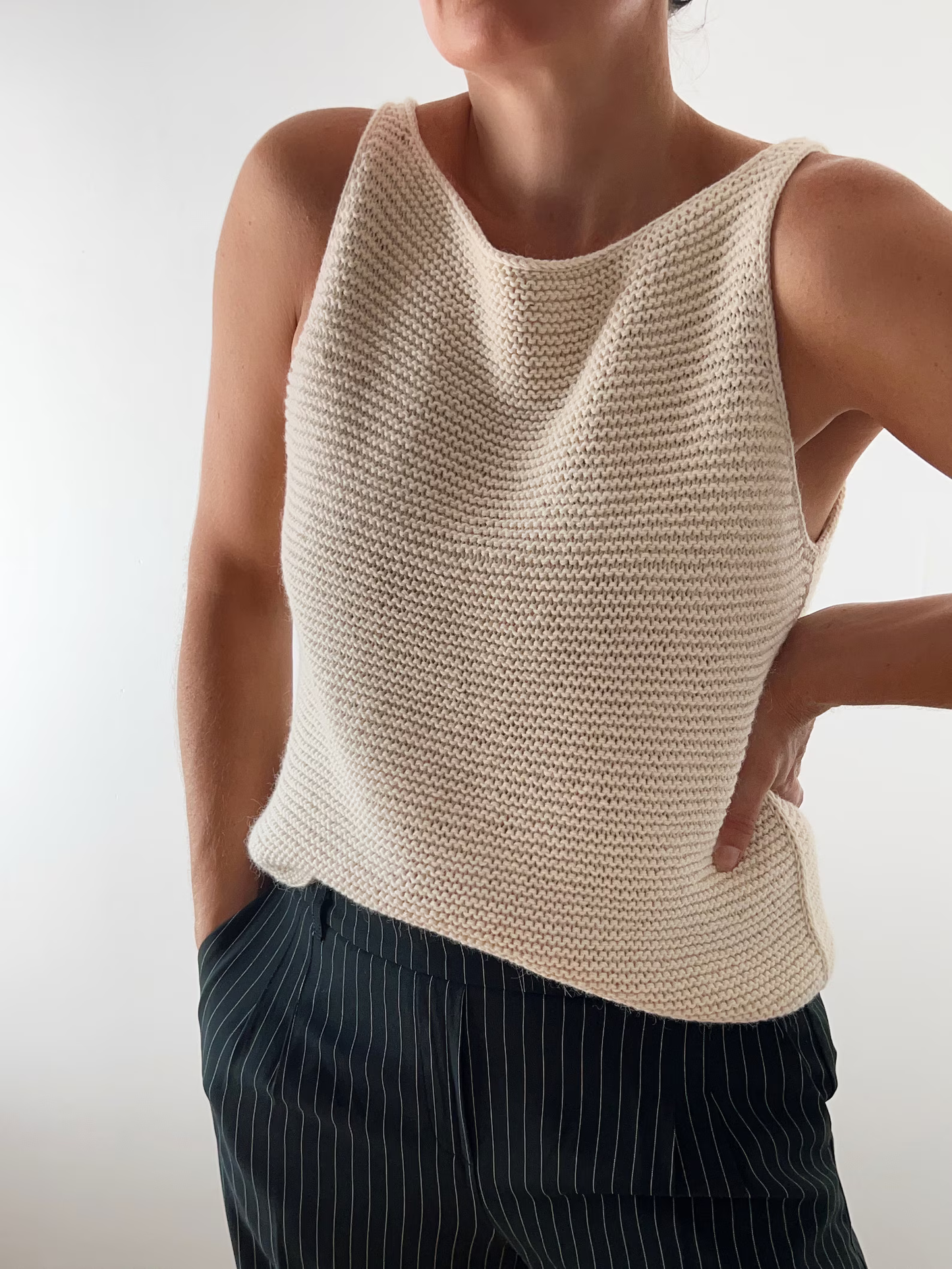 Soho Summer Top Knitting Pattern