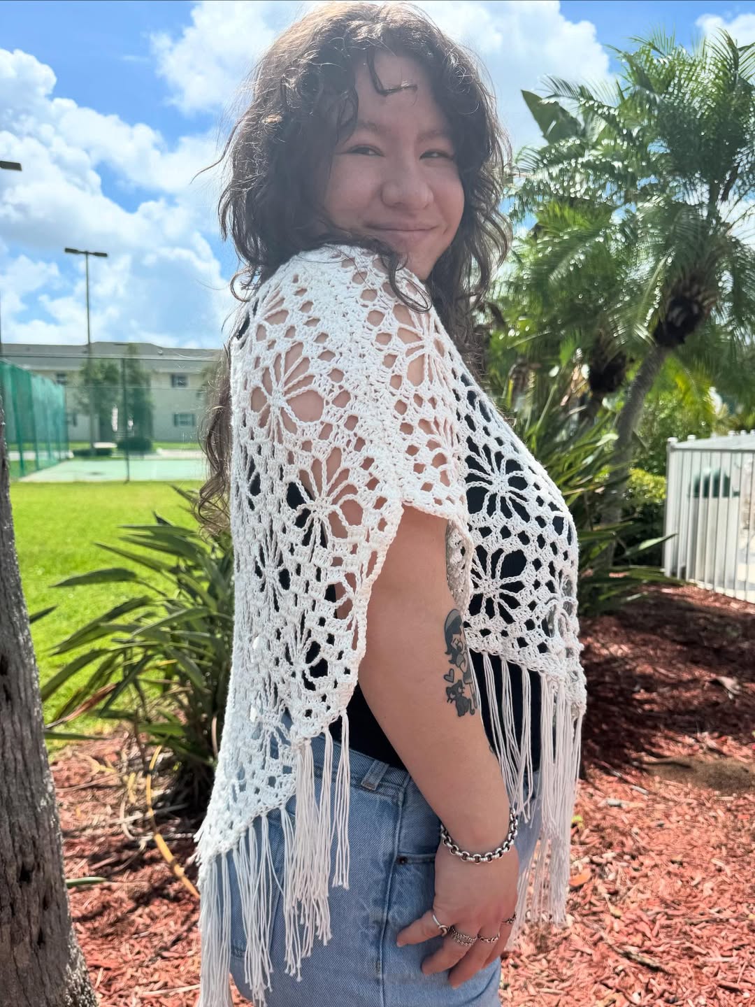 The Kyra Poncho Crochet Pattern