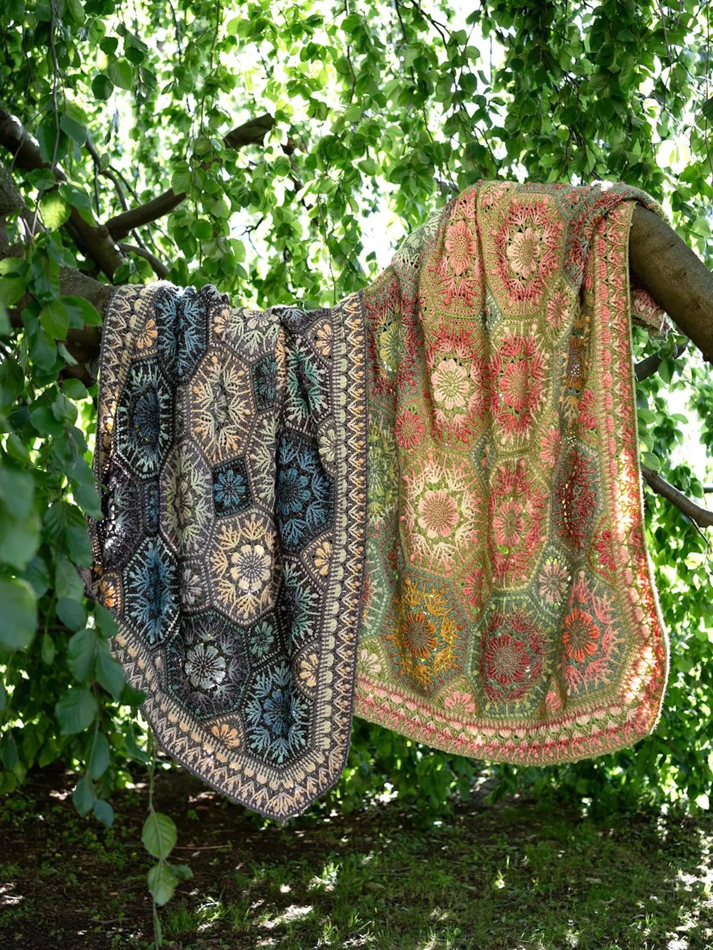 Fae Fleur mosaic blanket crochet Pattern