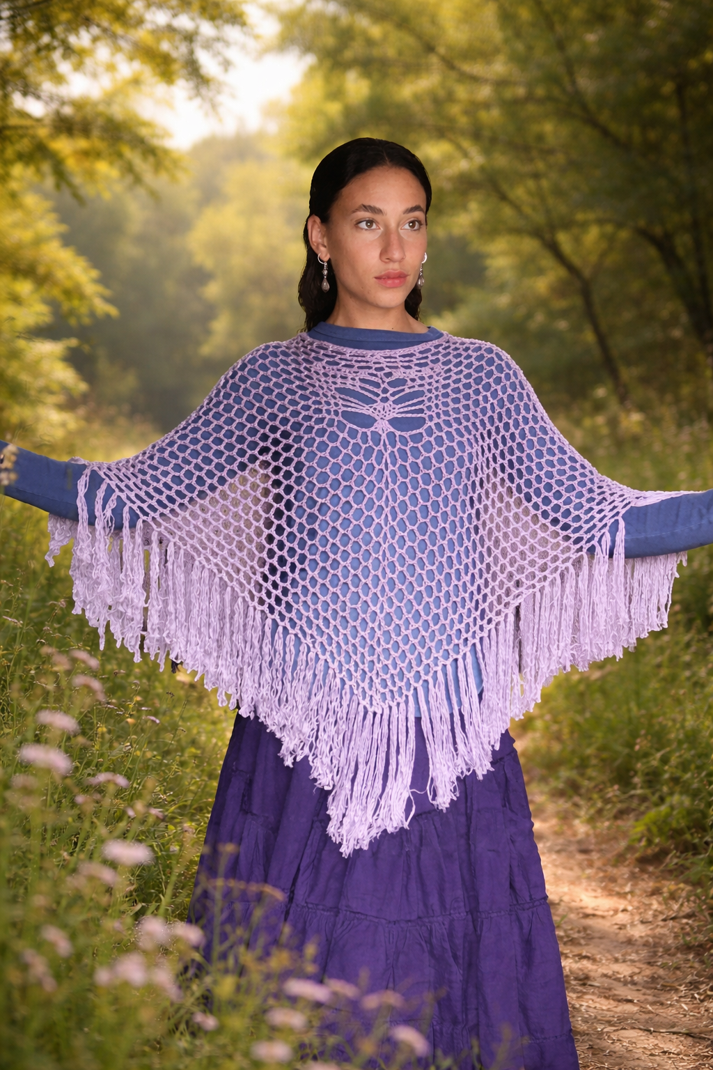 Solace Poncho – Crochet Pattern (PDF)