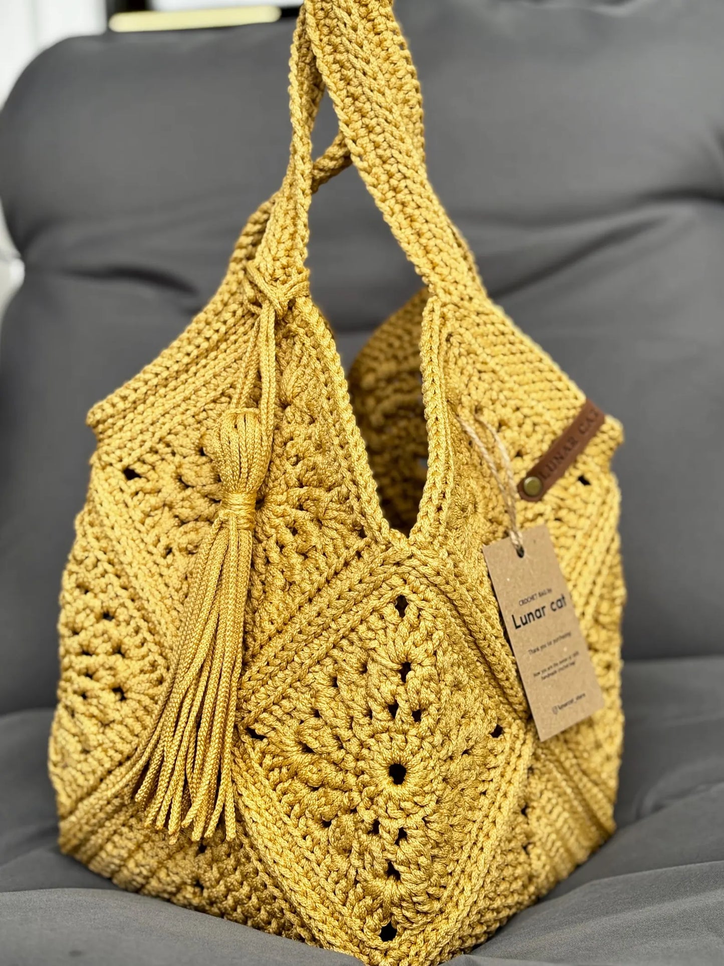 Market Bag Crochet Pattern