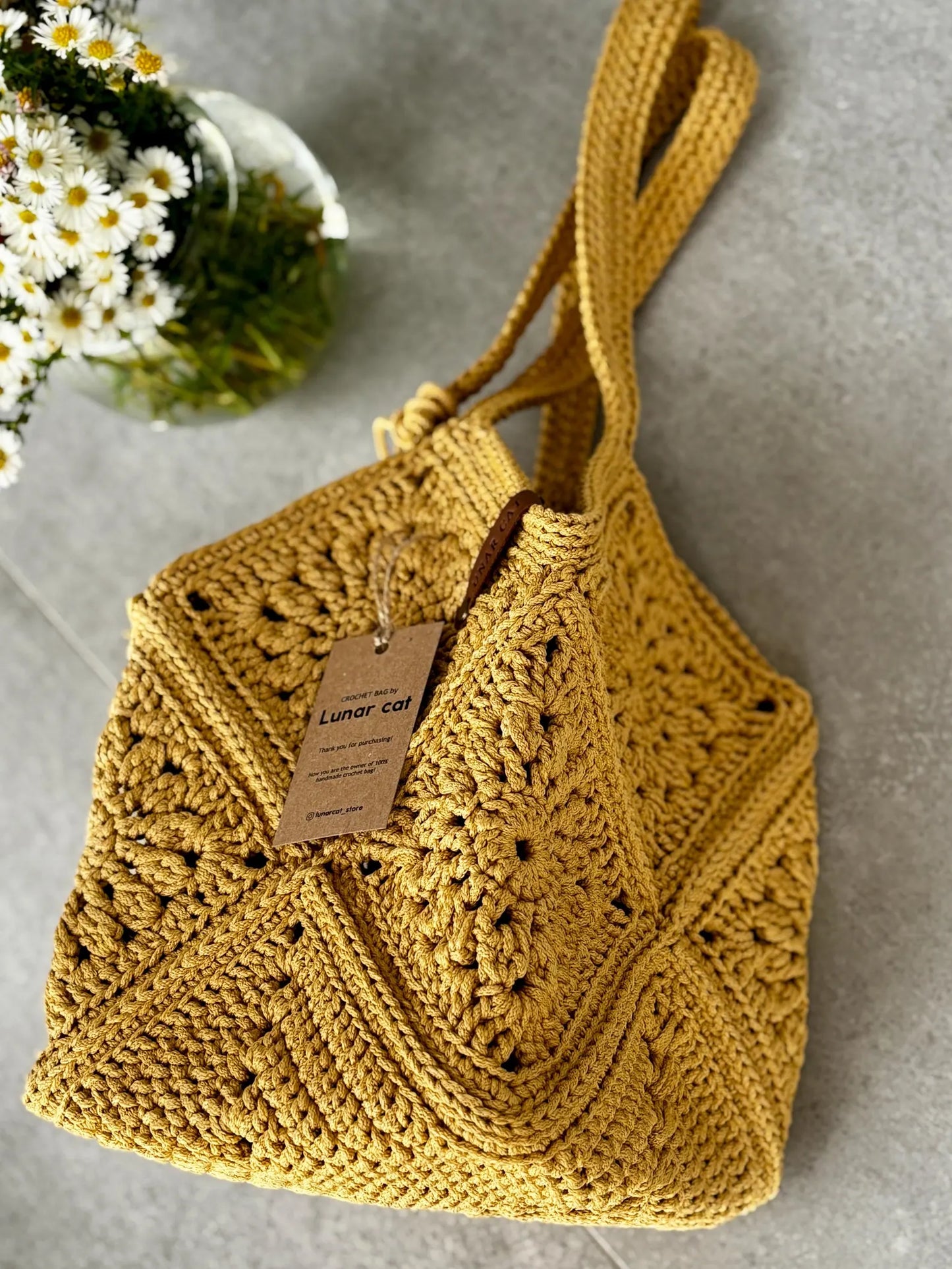 Market Bag Crochet Pattern