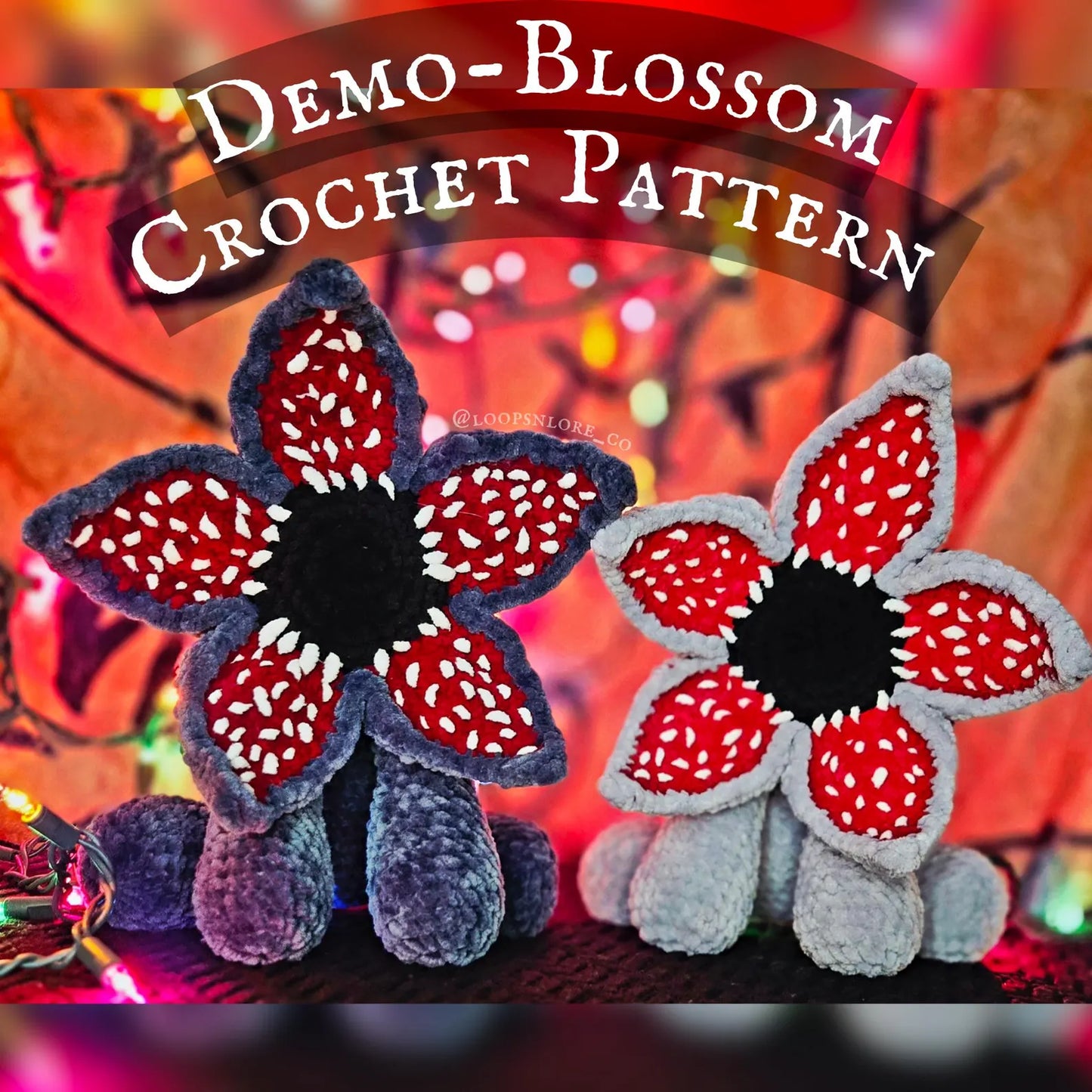 Low-Sew Demo-Blossom Crochet Pattern