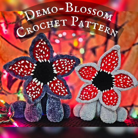 Low-Sew Demo-Blossom Crochet Pattern