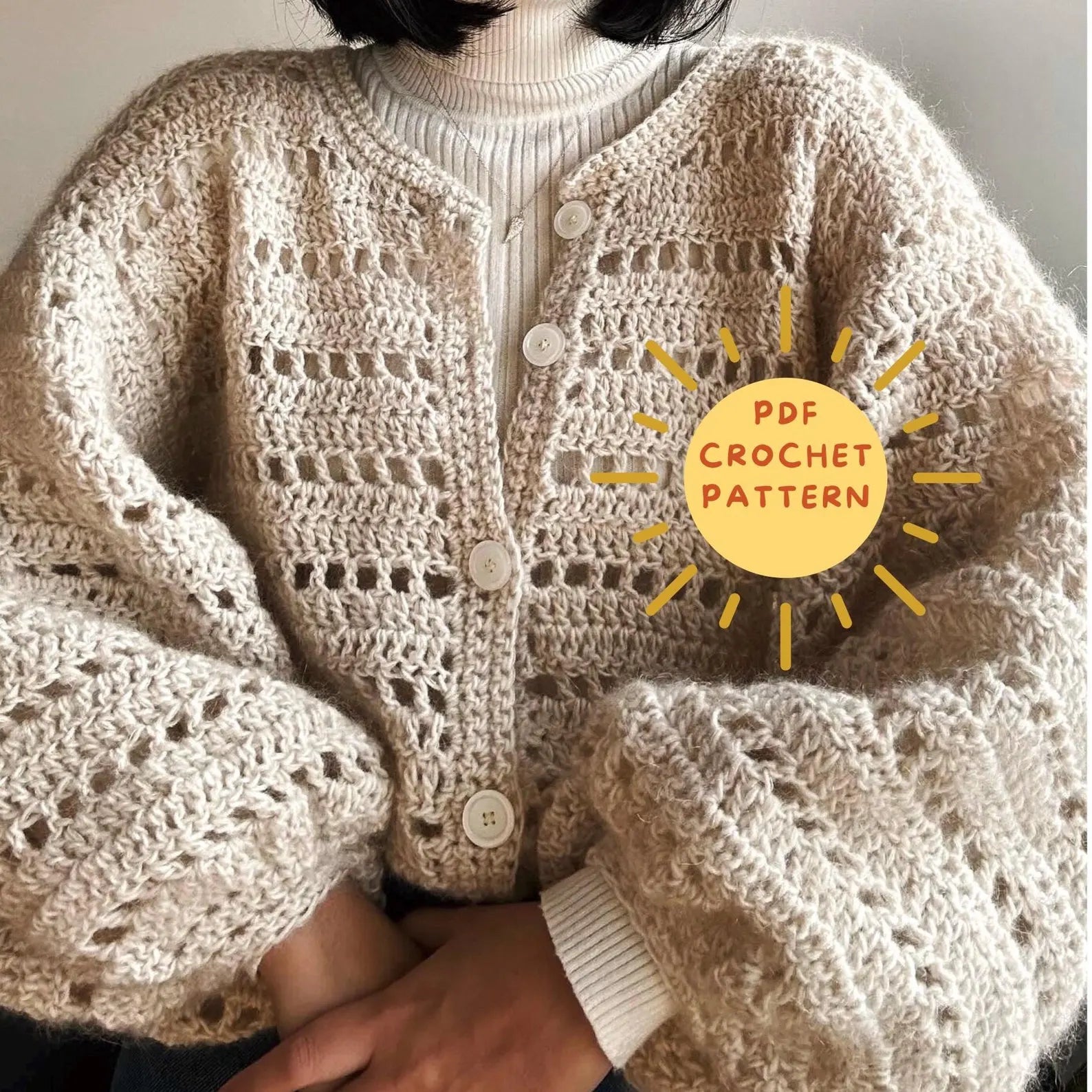 Eternal Seasons Cardigan crochet pattern