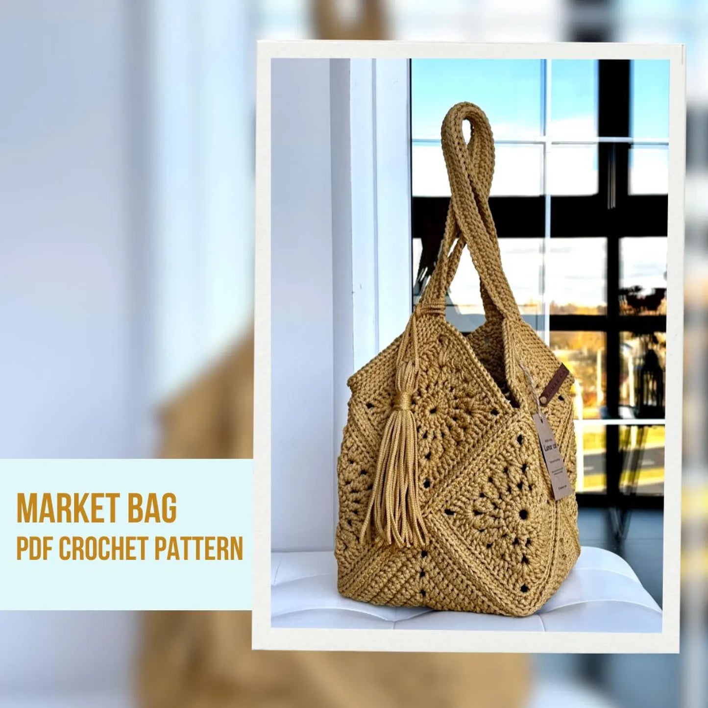 Market Bag Crochet Pattern
