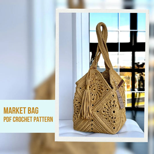 Market Bag Crochet Pattern