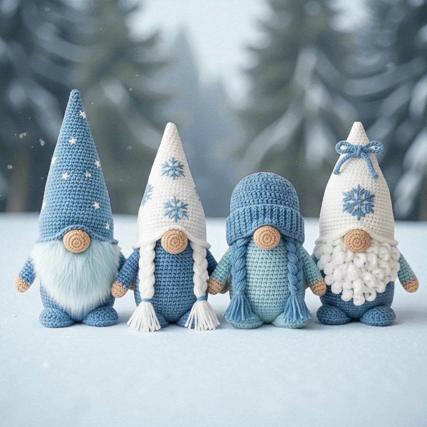 ❄️ Winter Gnome – Cozy Holiday Friend Crochet Pattern