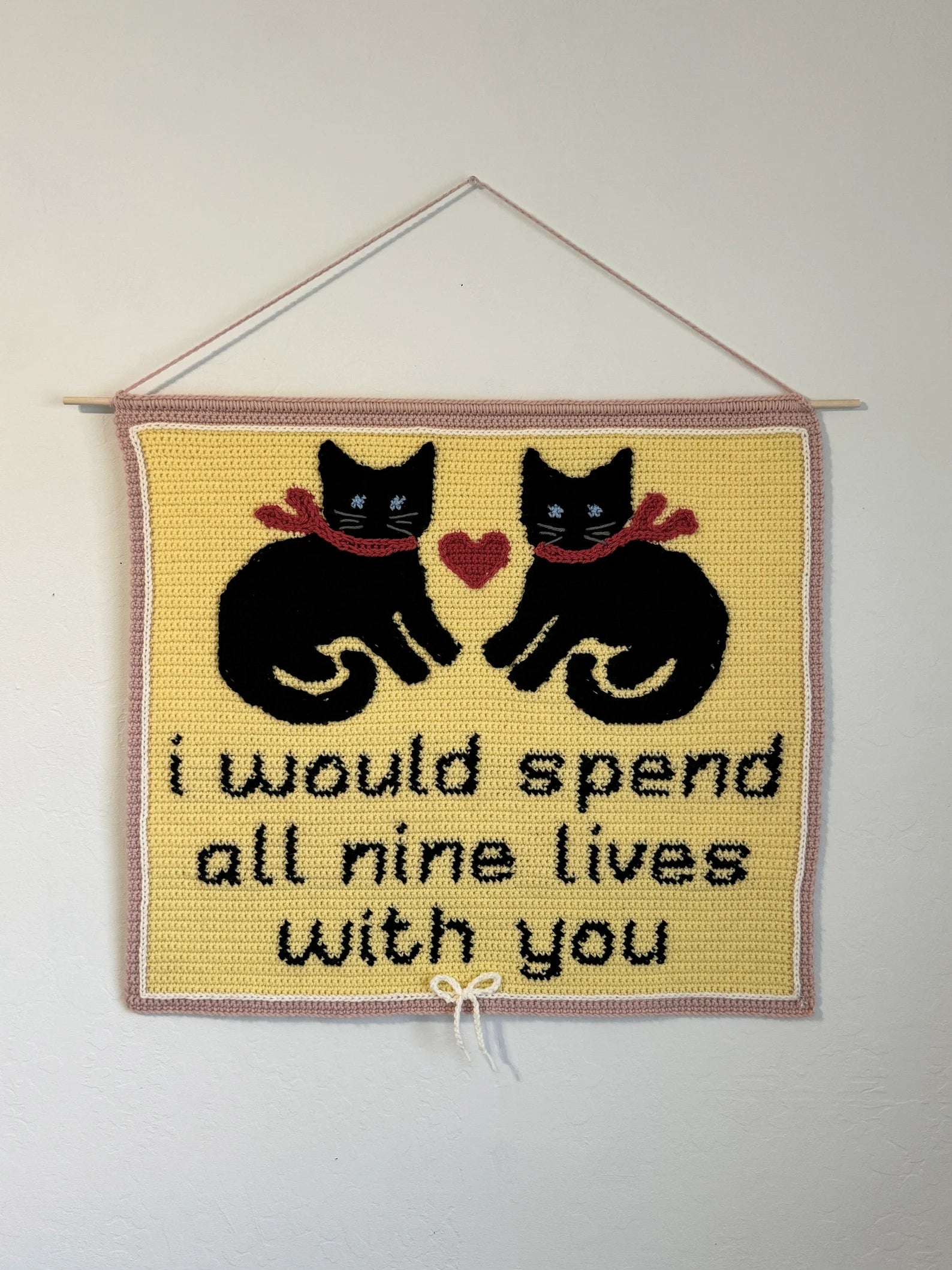 Nine Lives Crochet Tapestry Pattern