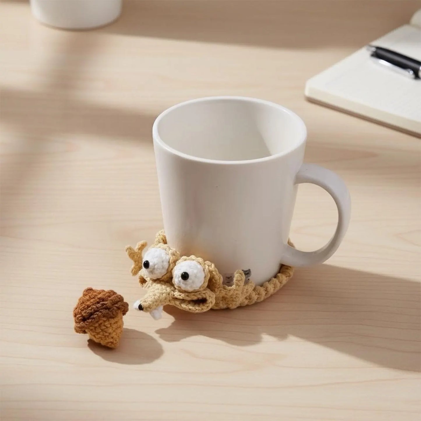 🐿️ The Cutest Coaster Your Mug Has Ever Met! Crochet Pattern