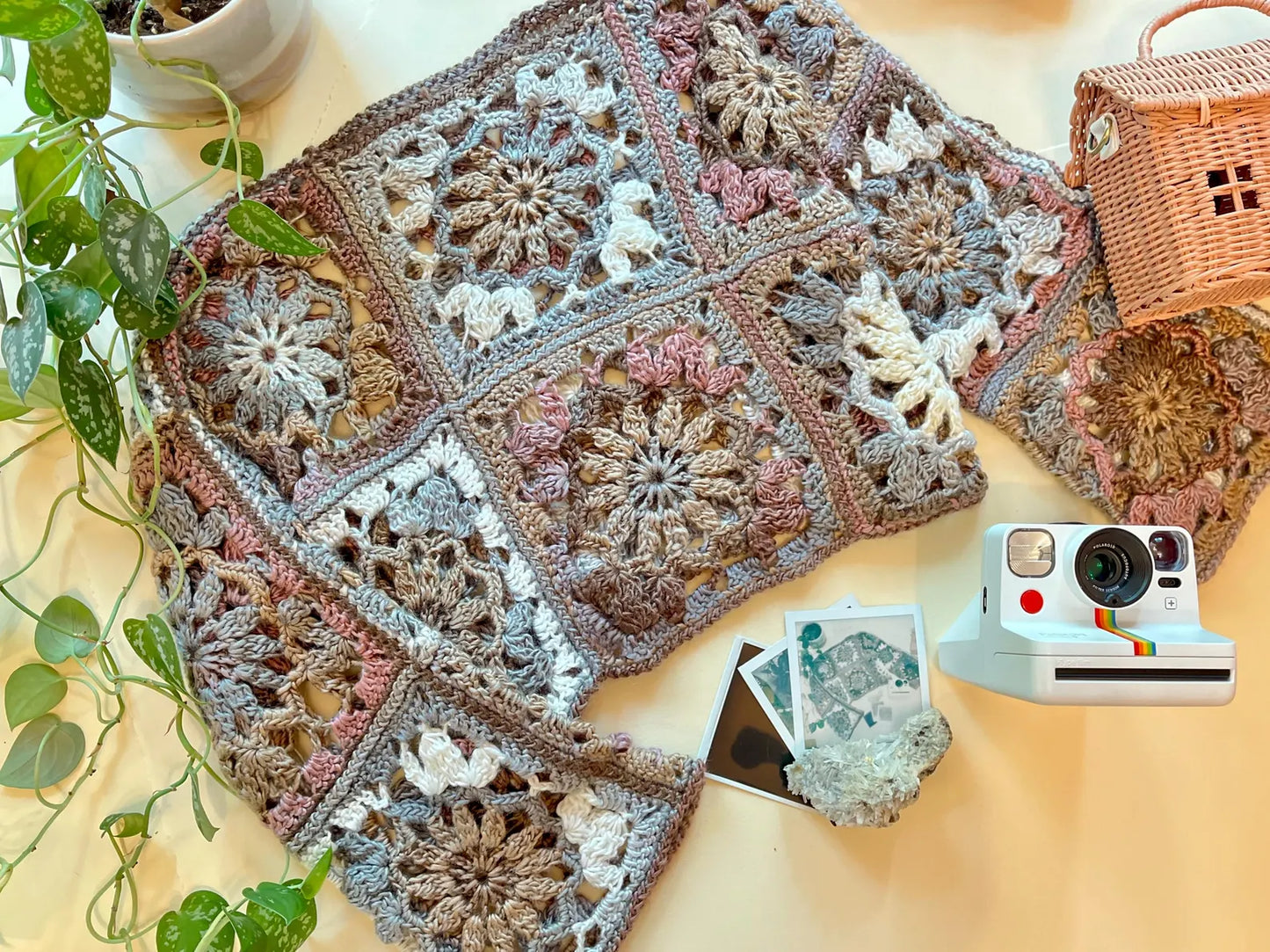 Blossom Breeze Cropped Sweater Crochet Pattern