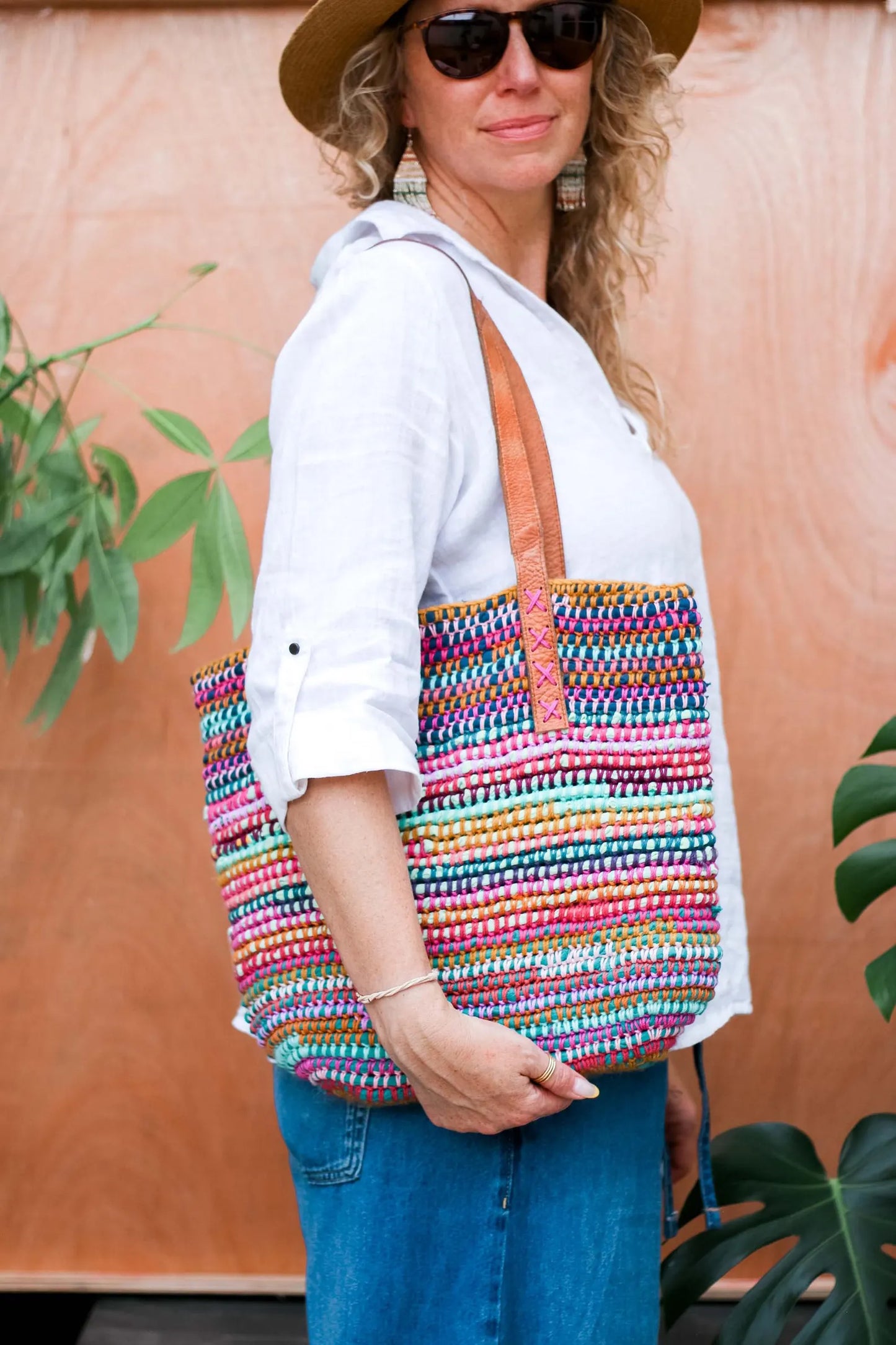 Scrappy Crochet Bag Pattern – Zero Waste Tote From T-Shirt Yarn