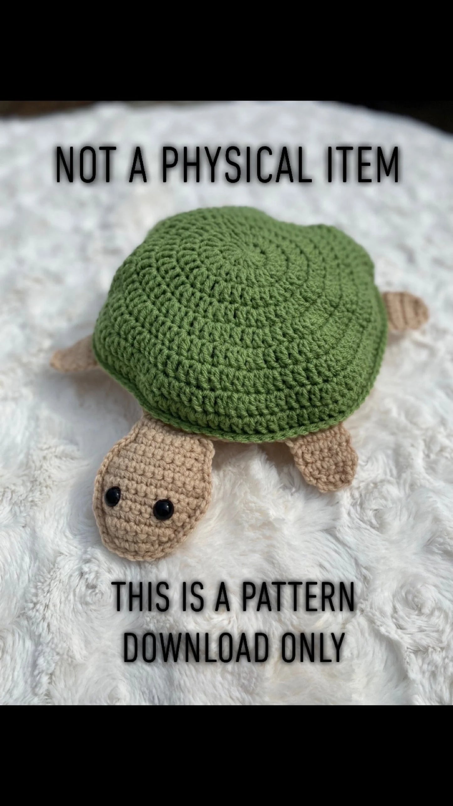 Turtle memory game Crochet Pattern