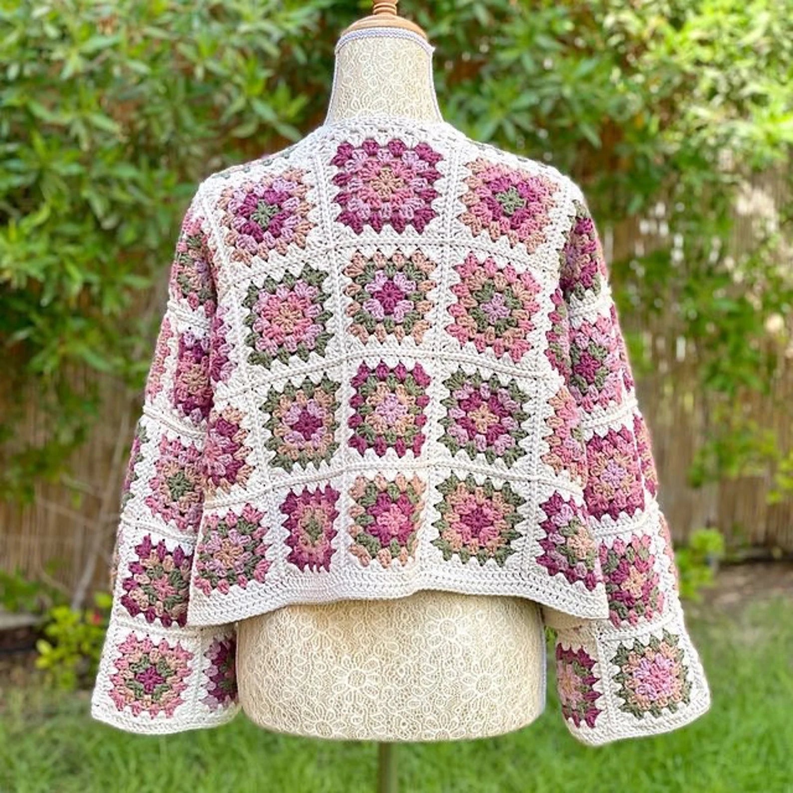 Cardigan Crochet Pattern – LILLALOOM - Main Image
