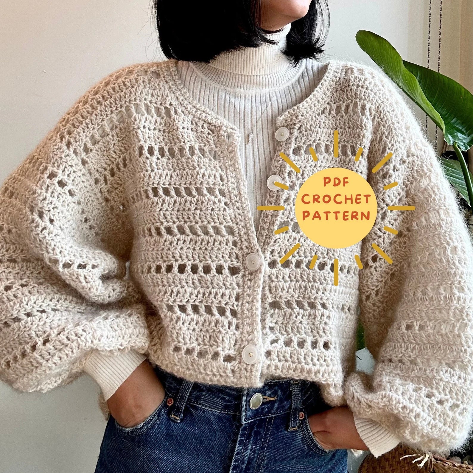 Eternal Seasons Cardigan crochet pattern