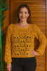 Skulls and Cones Halloween Sweater – Crochet Pattern