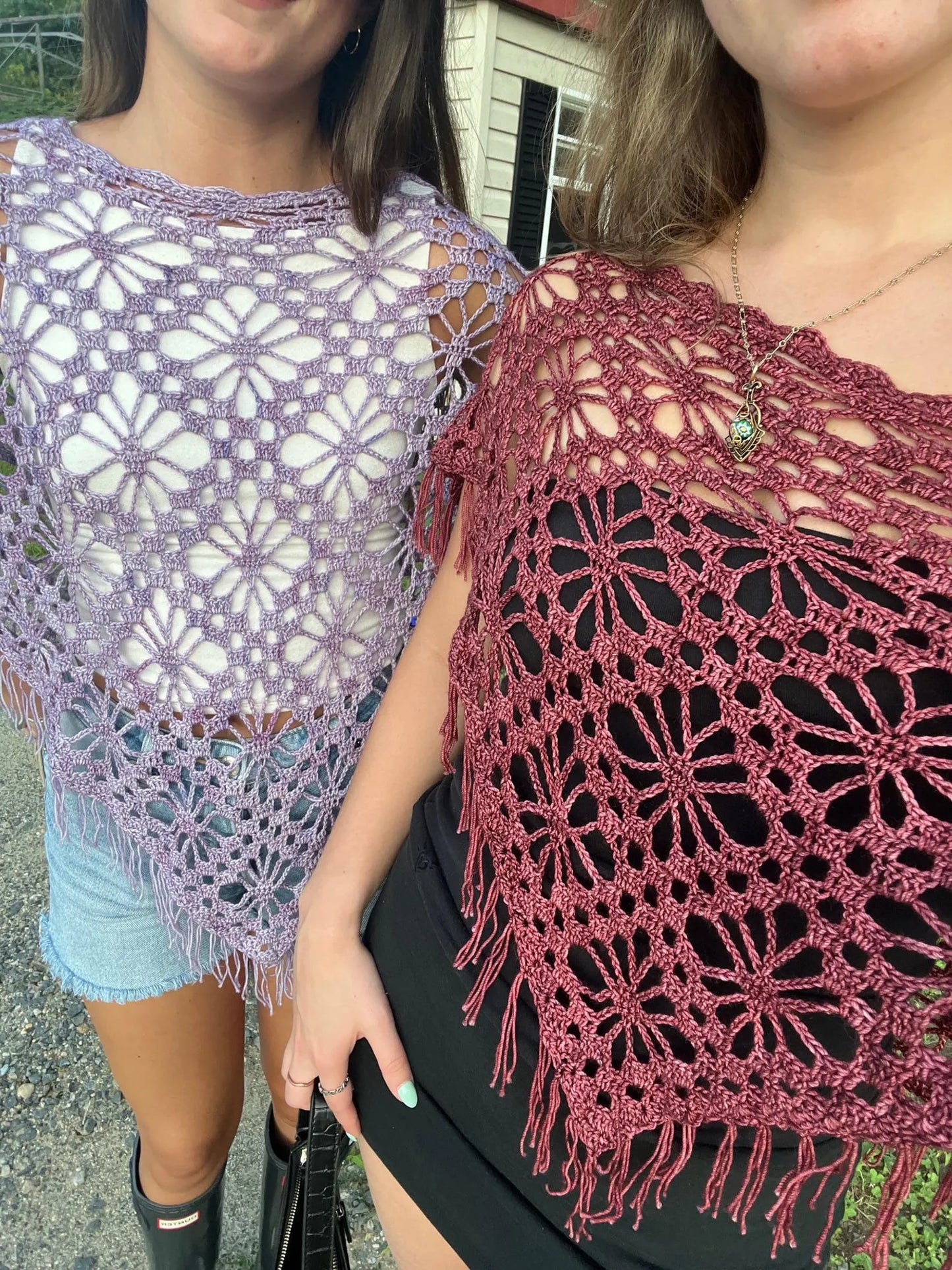 The Kyra Poncho Crochet Pattern