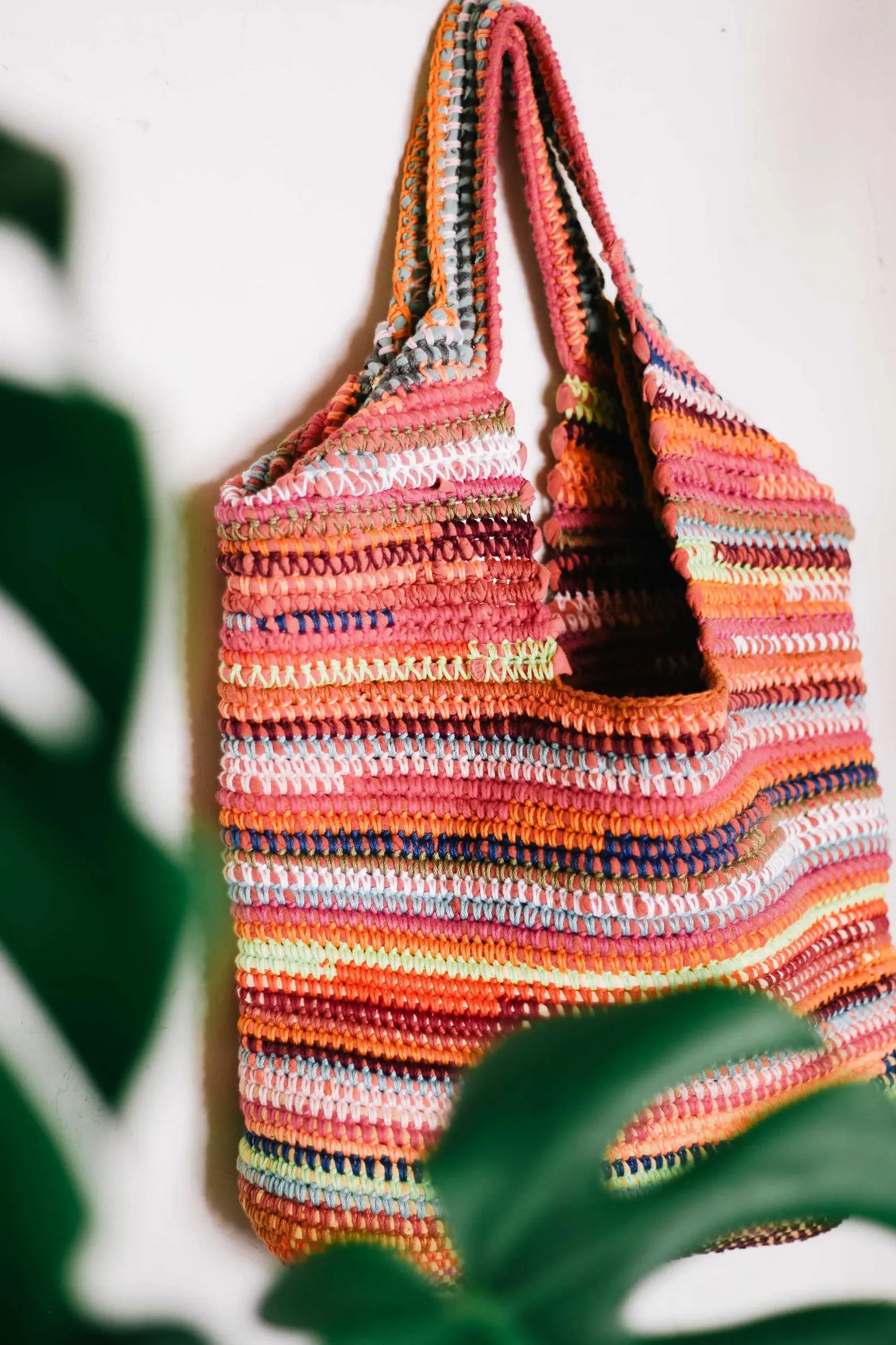 Scrappy Crochet Bag Pattern – Zero Waste Tote From T-Shirt Yarn