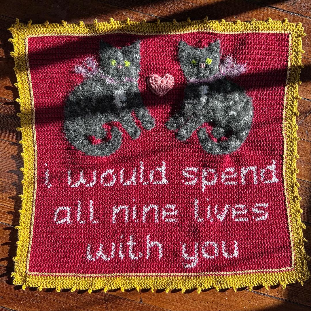 Nine Lives Crochet Tapestry Pattern