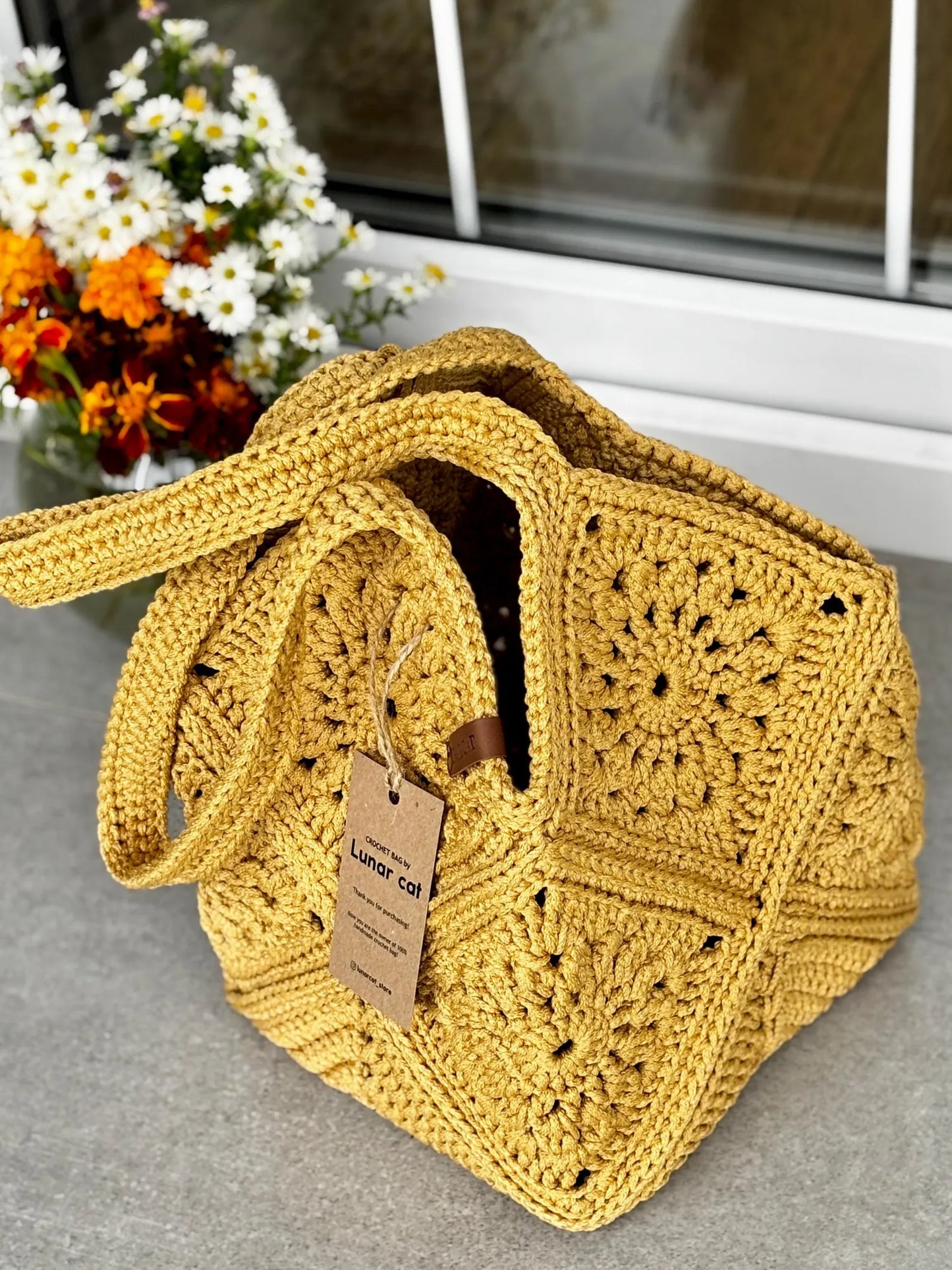 Market Bag Crochet Pattern