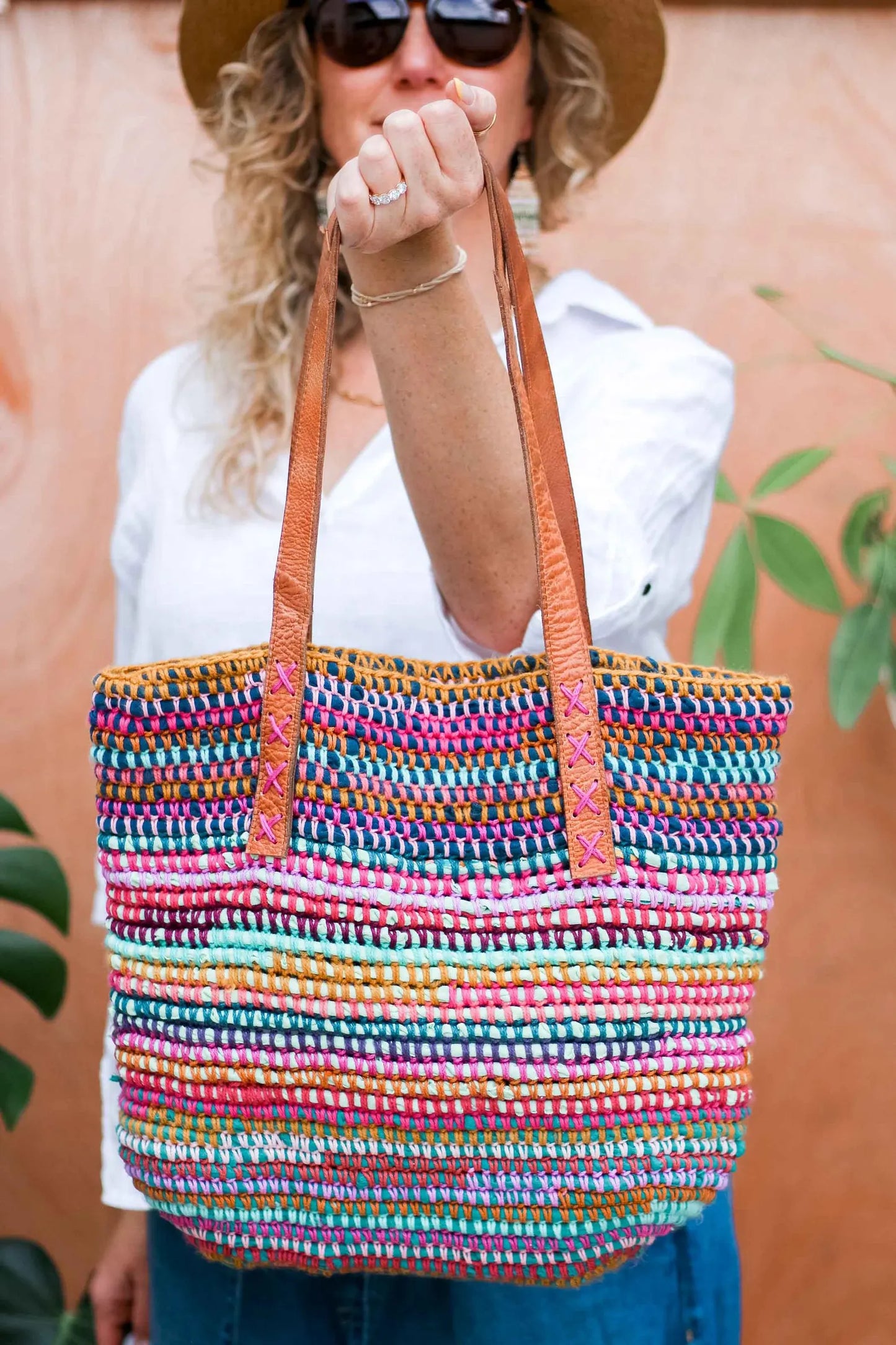 Scrappy Crochet Bag Pattern – Zero Waste Tote From T-Shirt Yarn