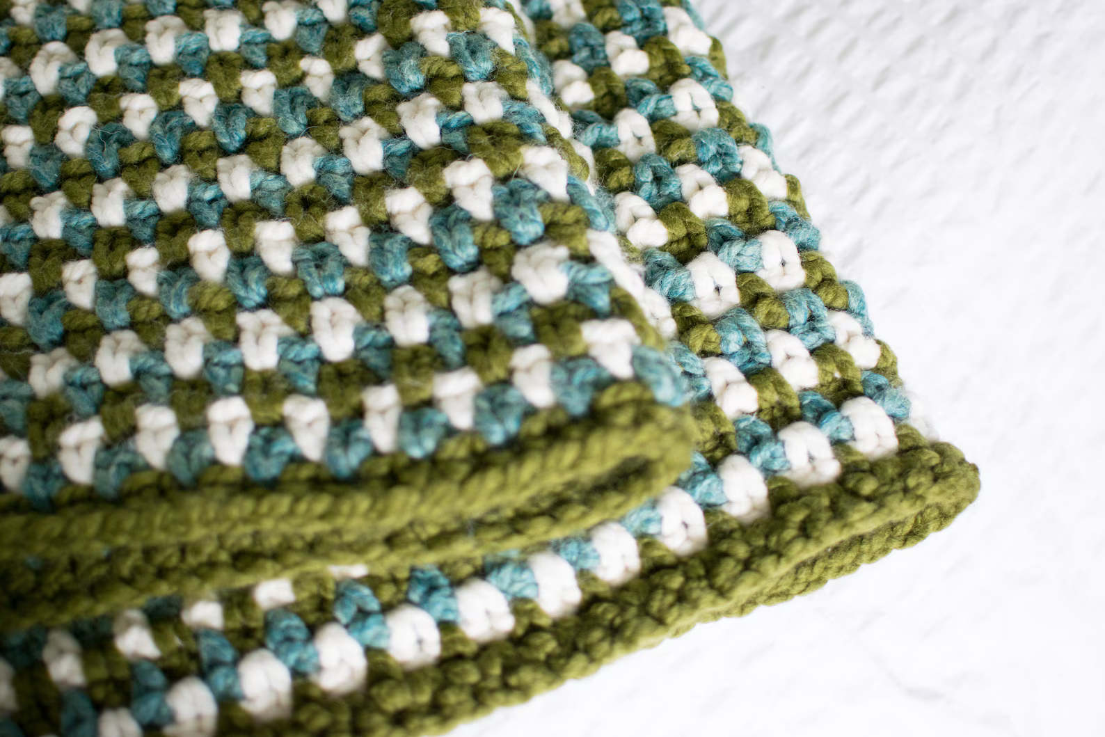 Chunky Blanket Crochet Pattern