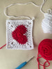 Heart Granny Square Cardigan Crochet Pattern