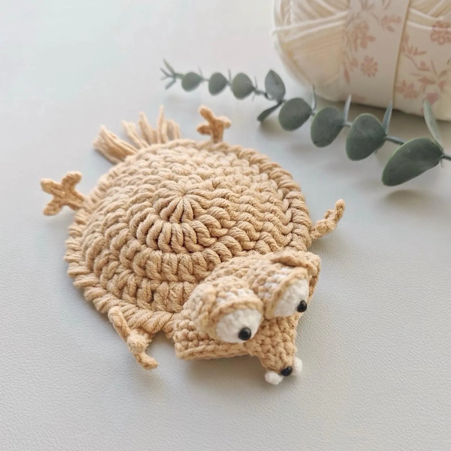 🐿️ The Cutest Coaster Your Mug Has Ever Met! Crochet Pattern