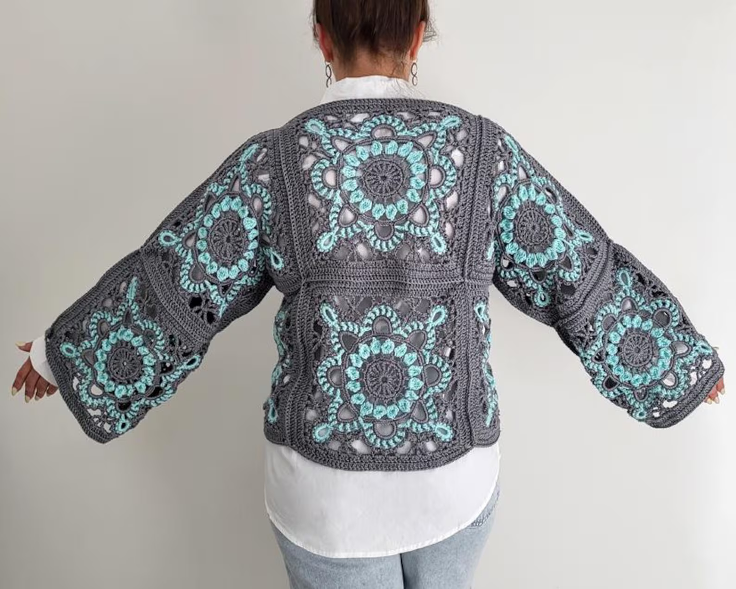Turkish Granny Square Summer Top PDF Guide