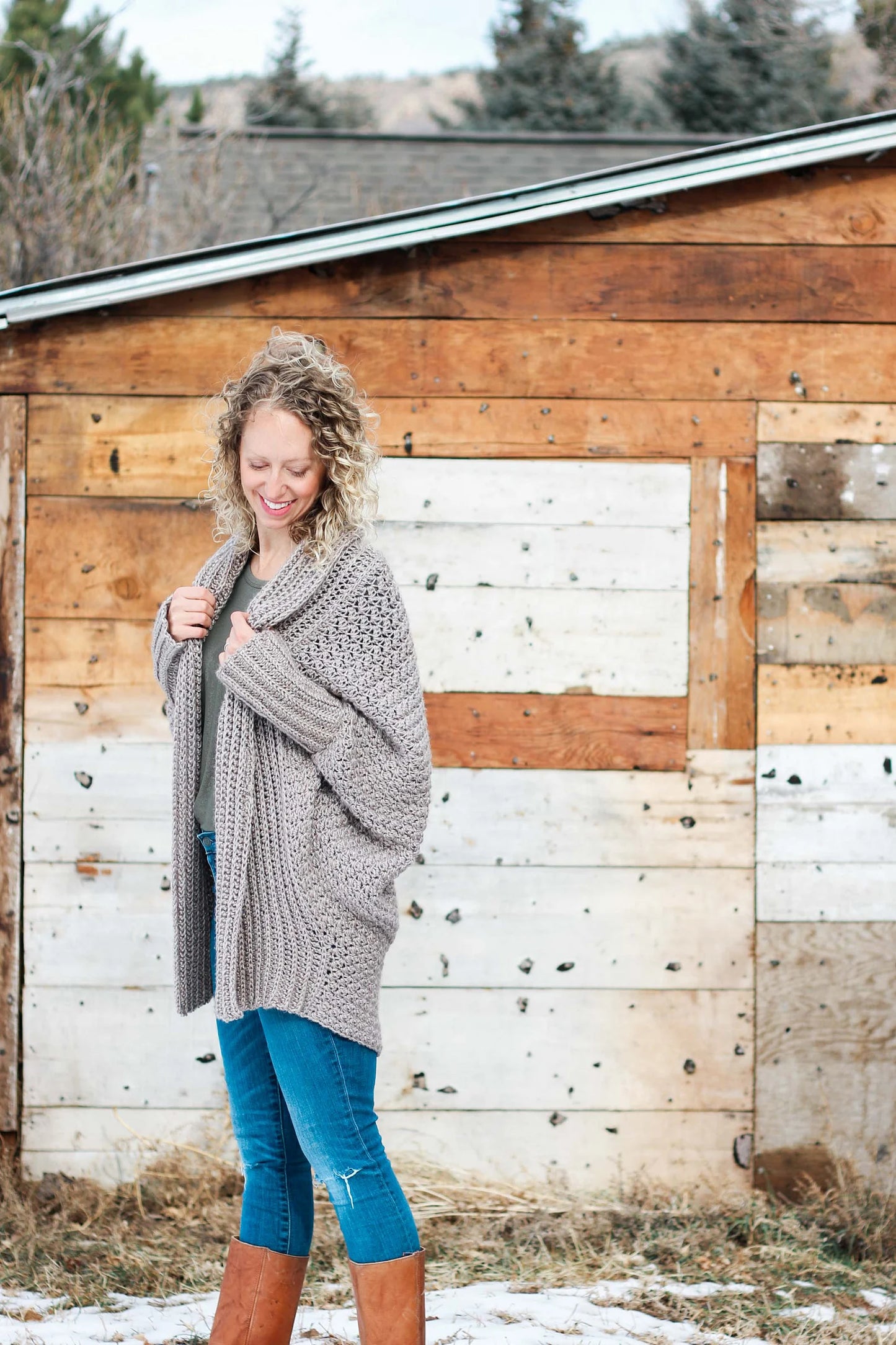 Beginner Oversized Sweater Crochet Pattern