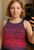 Skulls and Cones Halloween Sweater – Crochet Pattern