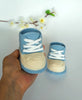 Baby Shoes Crochet Pattern - 3 Sizes (0-12 Months)