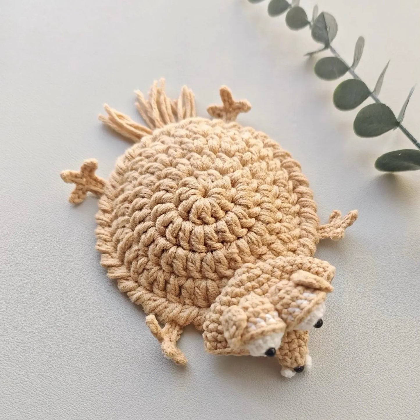 🐿️ The Cutest Coaster Your Mug Has Ever Met! Crochet Pattern