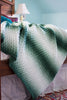 Chunky Evergreen Throw Blanket Crochet Pattern