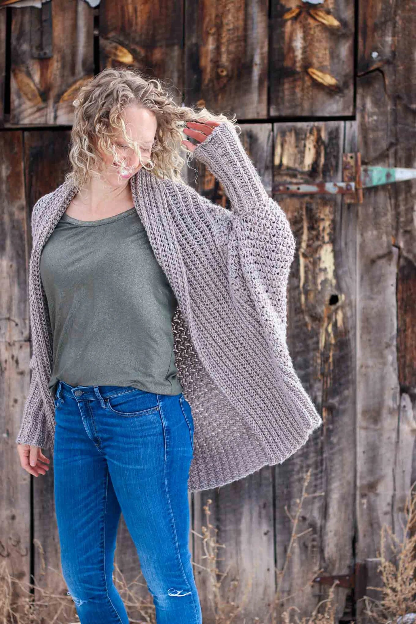 Beginner Oversized Sweater Crochet Pattern