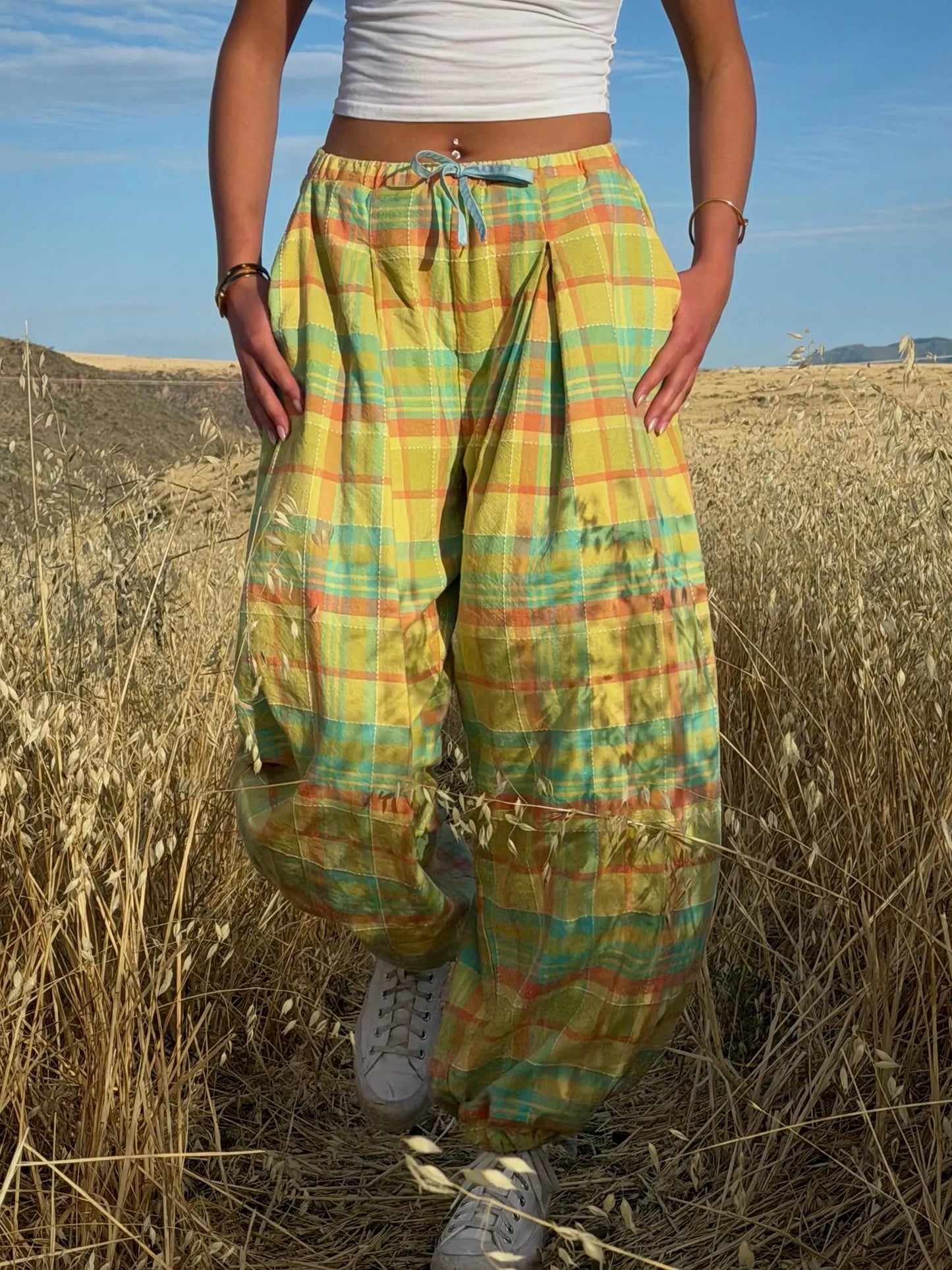 Brookside Barrel Pants PDF Sewing Pattern | Unisex | Pleats | Sizes 0-30 | Video Tutorial