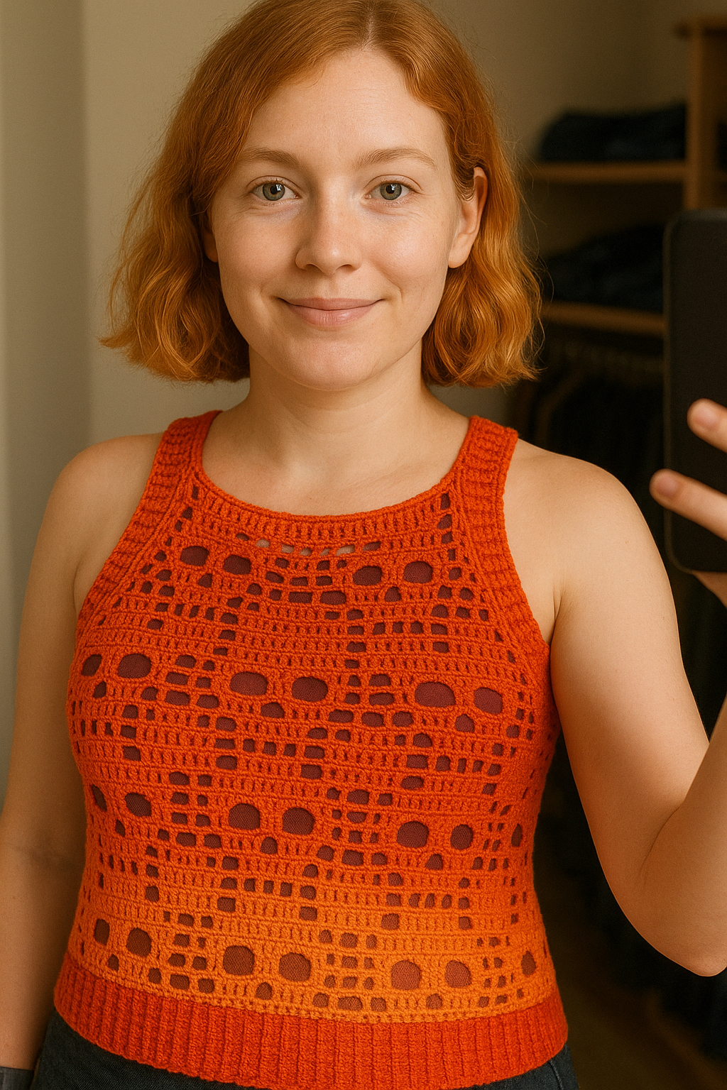 Skulls and Cones Halloween Sweater – Crochet Pattern
