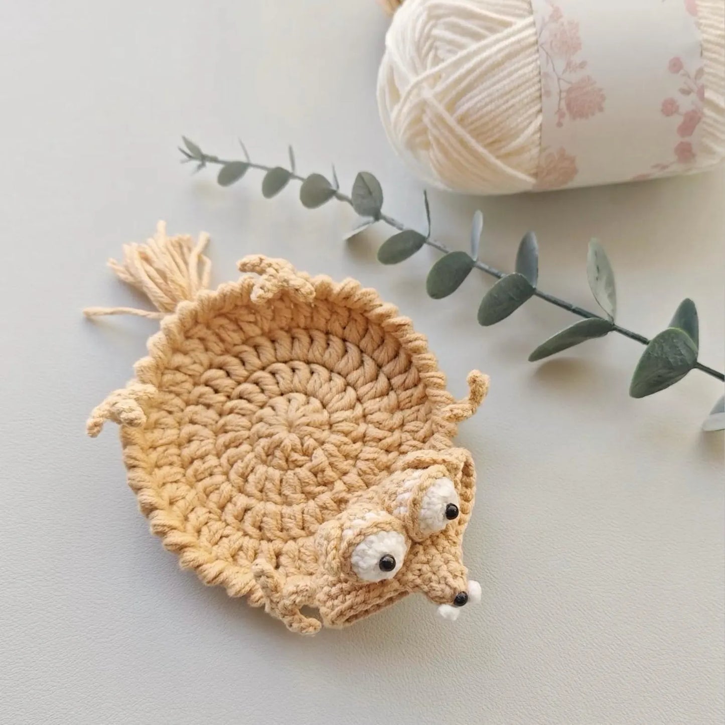 🐿️ The Cutest Coaster Your Mug Has Ever Met! Crochet Pattern