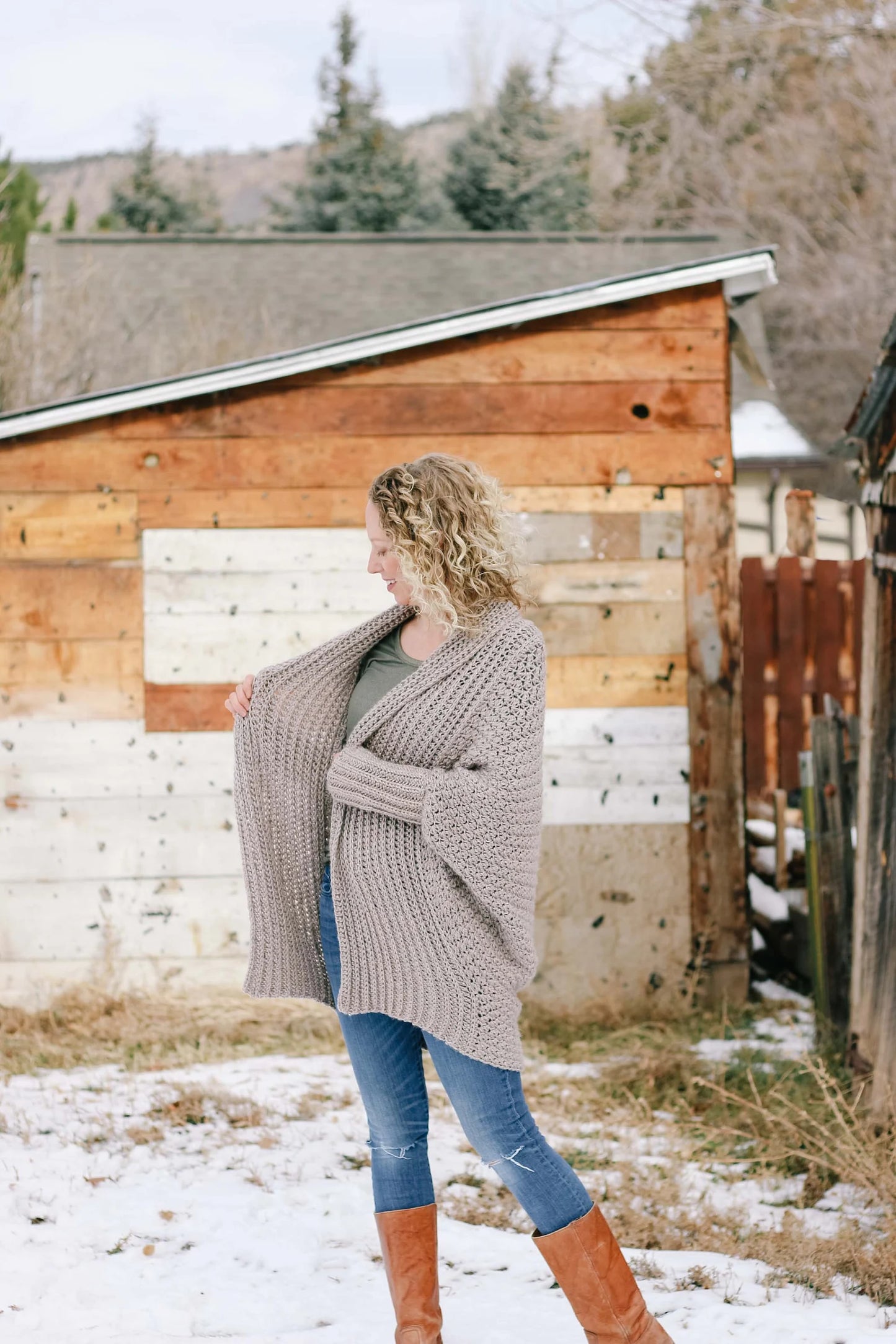 Beginner Oversized Sweater Crochet Pattern