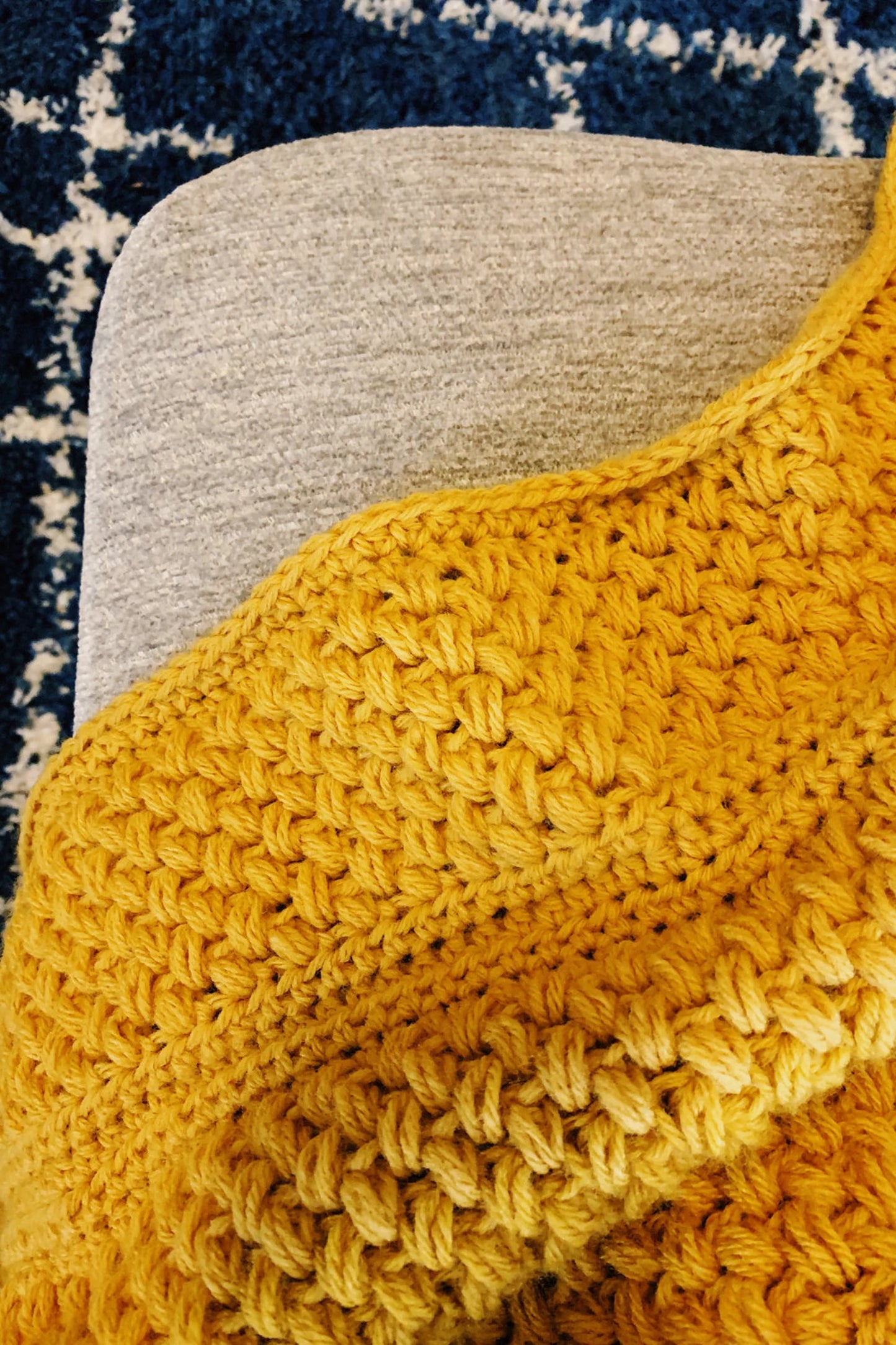 Finley Textured Blanket Crochet Pattern
