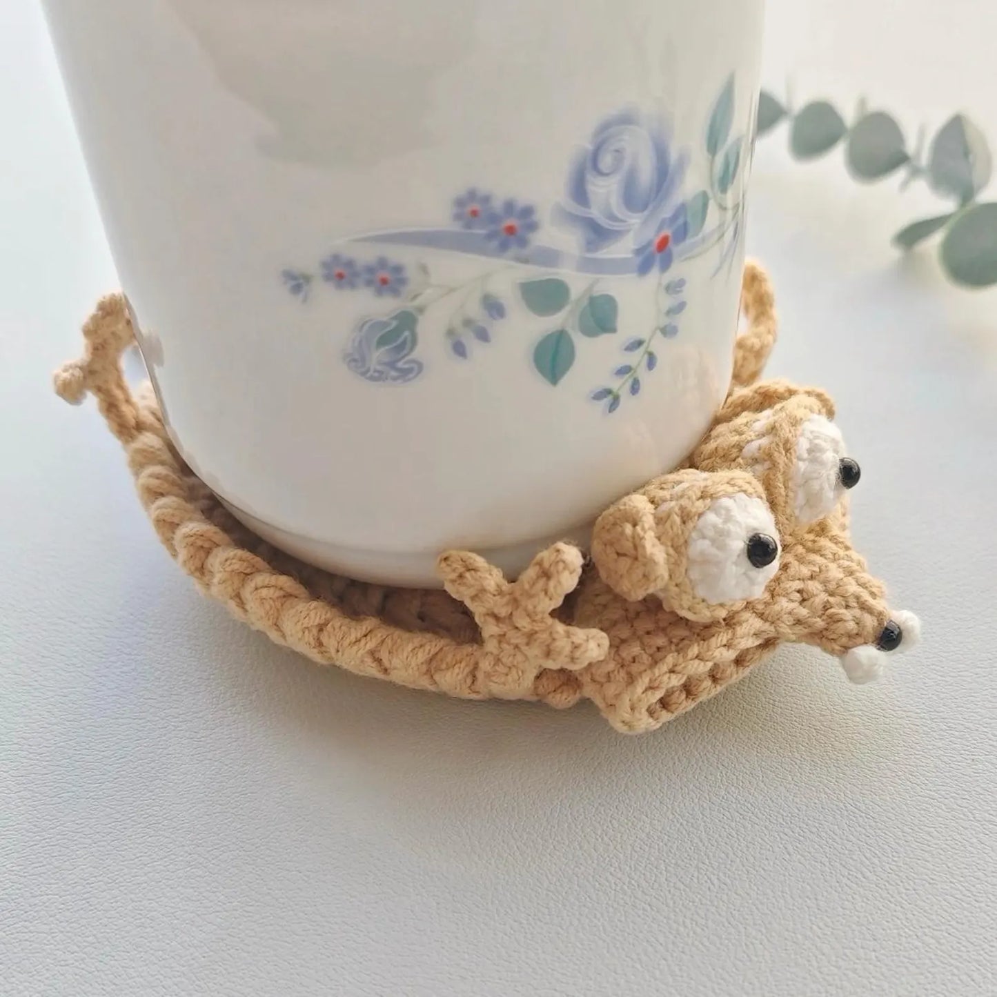 🐿️ The Cutest Coaster Your Mug Has Ever Met! Crochet Pattern
