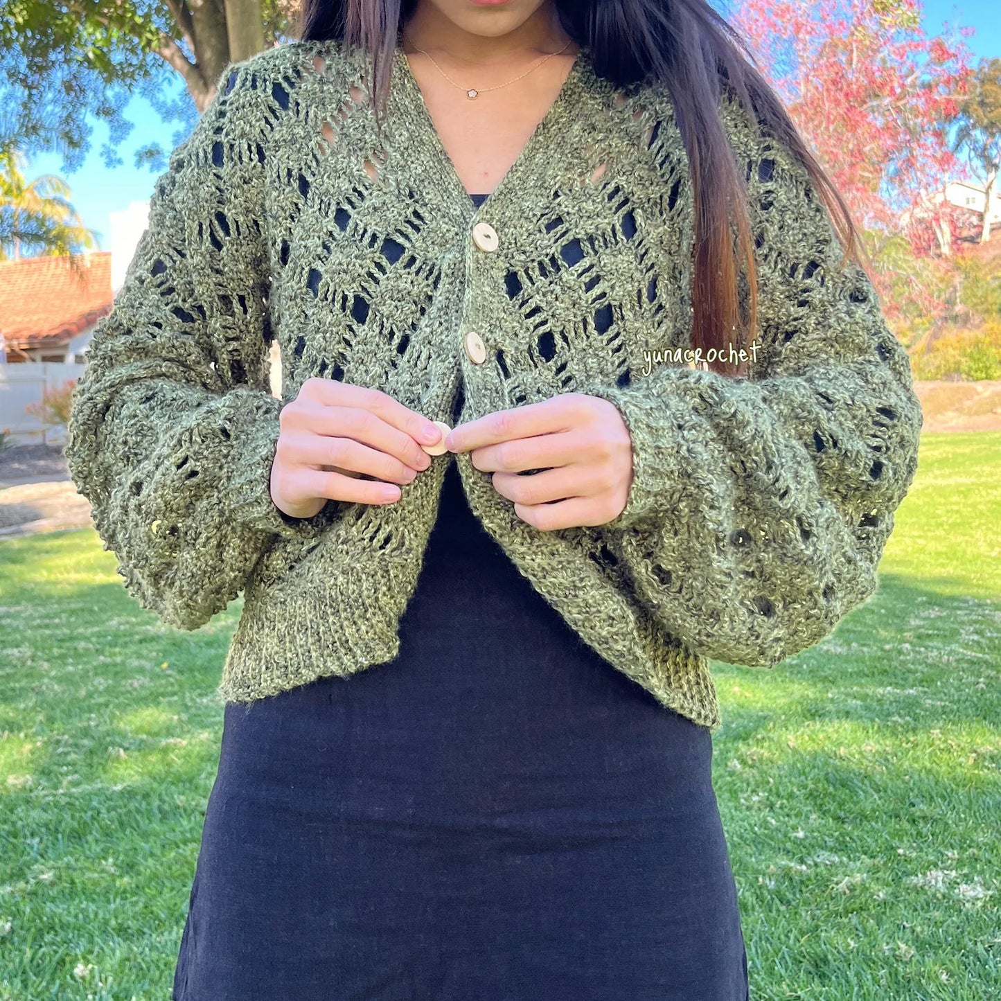 Gemma Cardigan Crochet Pattern