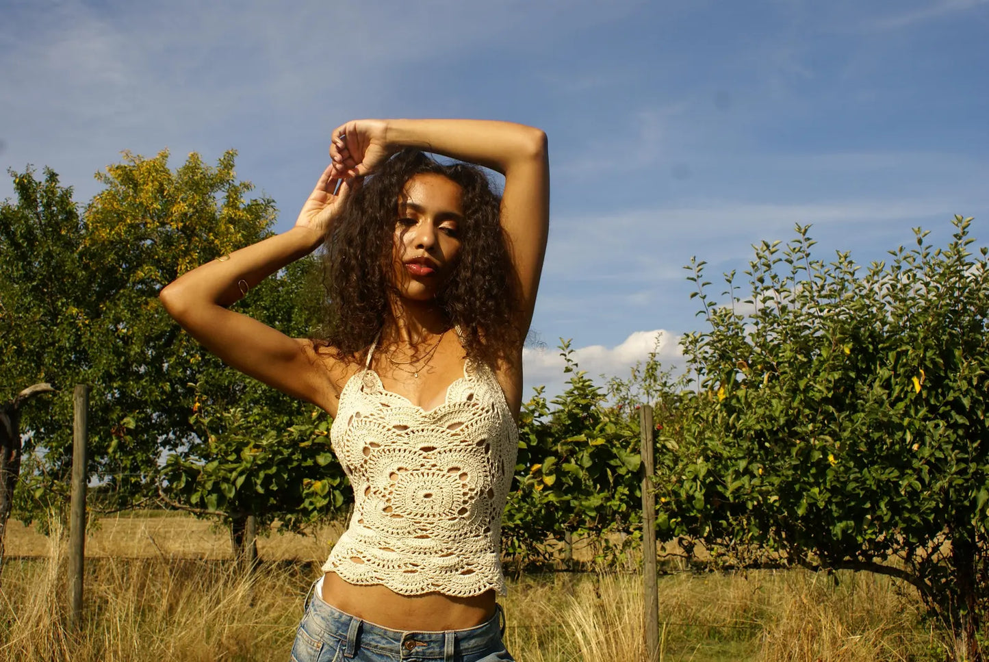 The Ceres Top Crochet Pattern Lizard&Hook