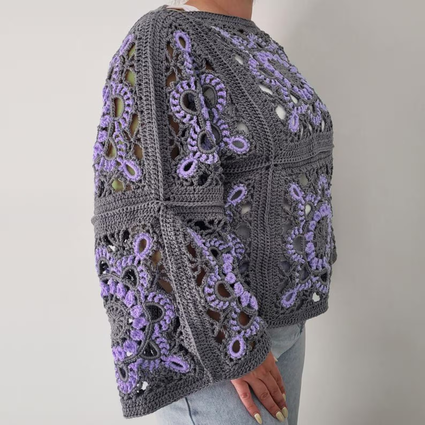 Turkish Granny Square Summer Top PDF Guide