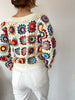 Sweater granny squares Crochet pattern