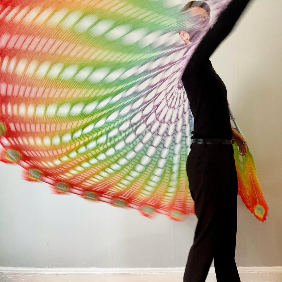 Peacocking Shawl Crochet Pattern  Peacock Feather Shawl