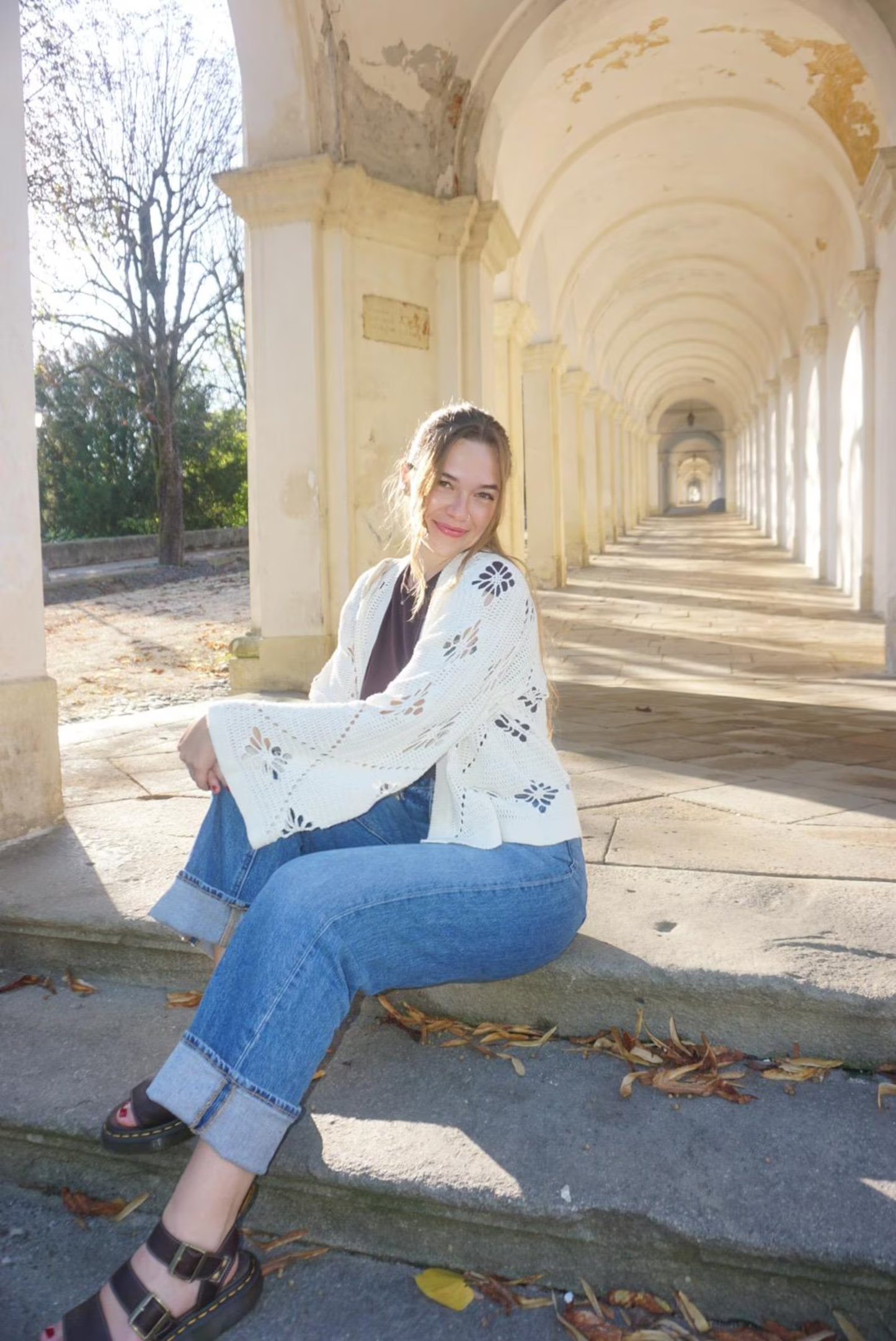 Kristee Cardigan Crochet Pattern: Easy Hexagon Sweater